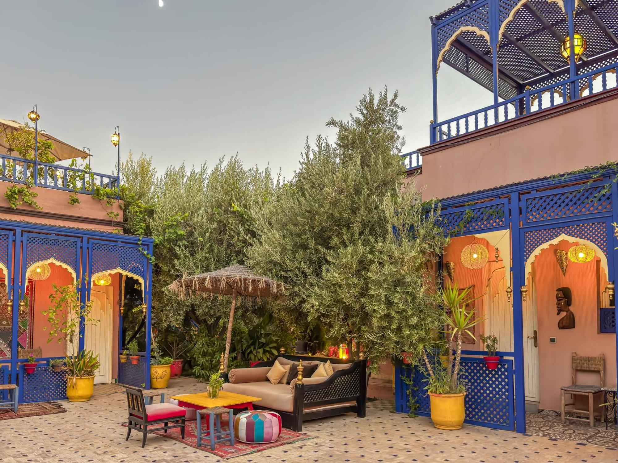 Le Bleu House Villa Marrakesh Exterior foto