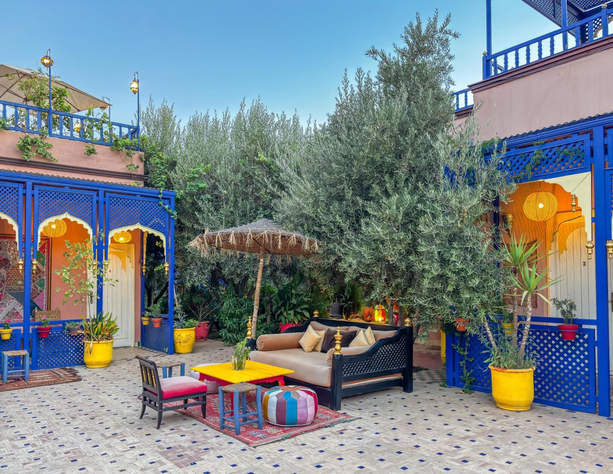 Le Bleu House Villa Marrakesh Exterior foto
