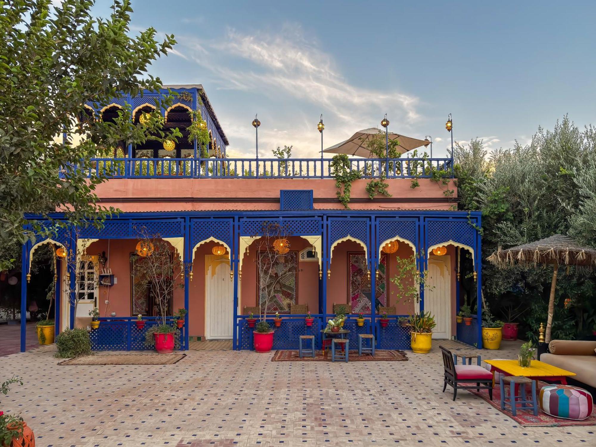 Le Bleu House Villa Marrakesh Exterior foto