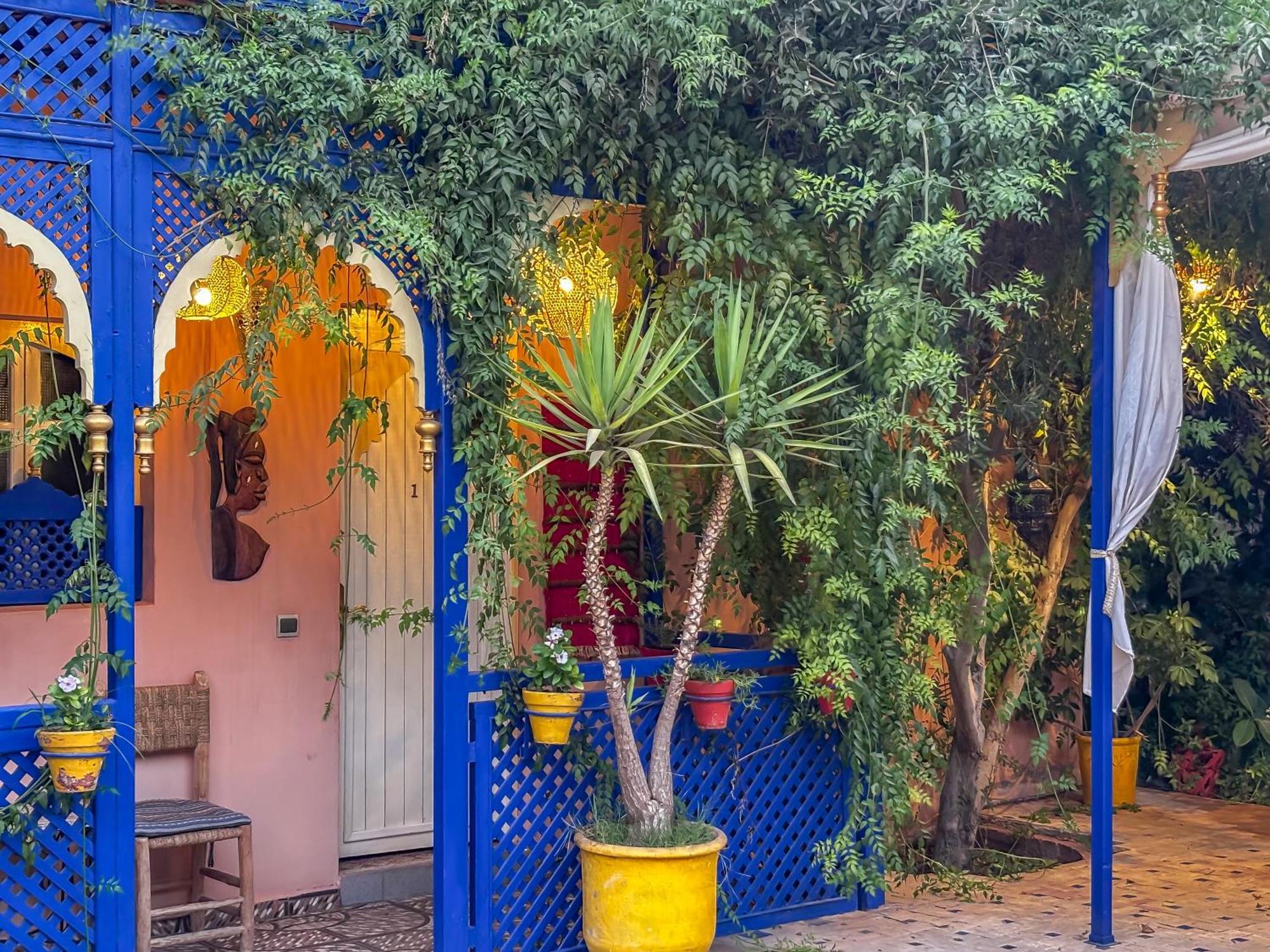 Le Bleu House Villa Marrakesh Exterior foto