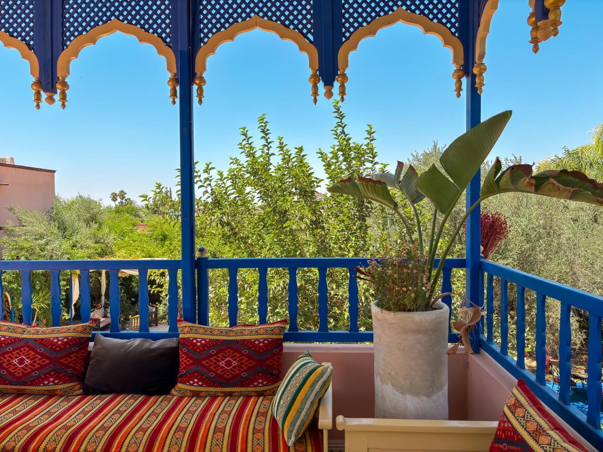 Le Bleu House Villa Marrakesh Exterior foto
