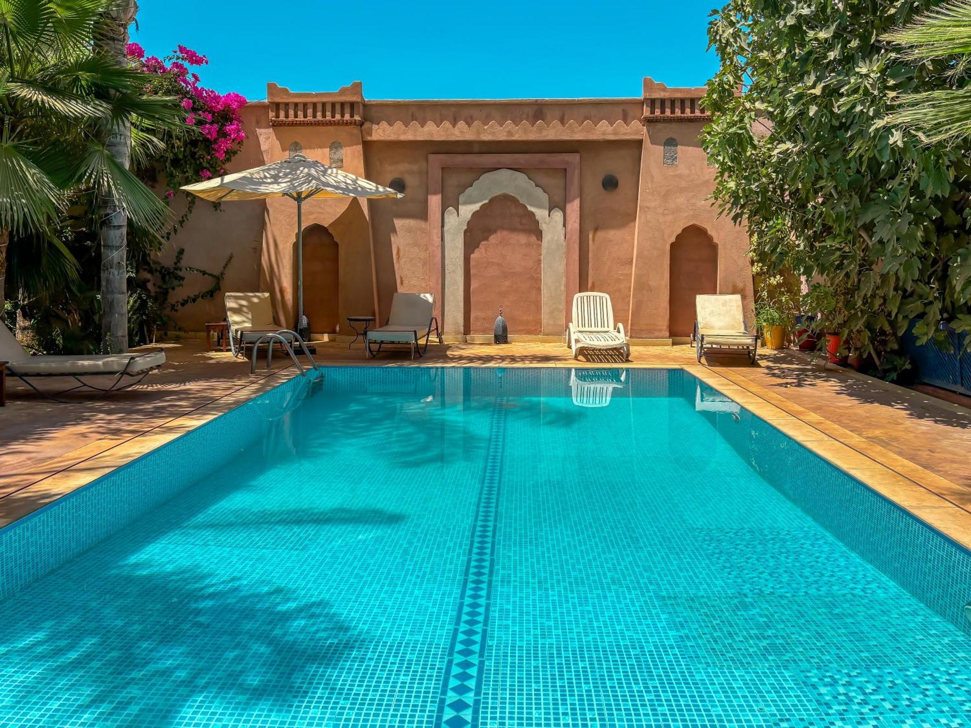 Le Bleu House Villa Marrakesh Exterior foto