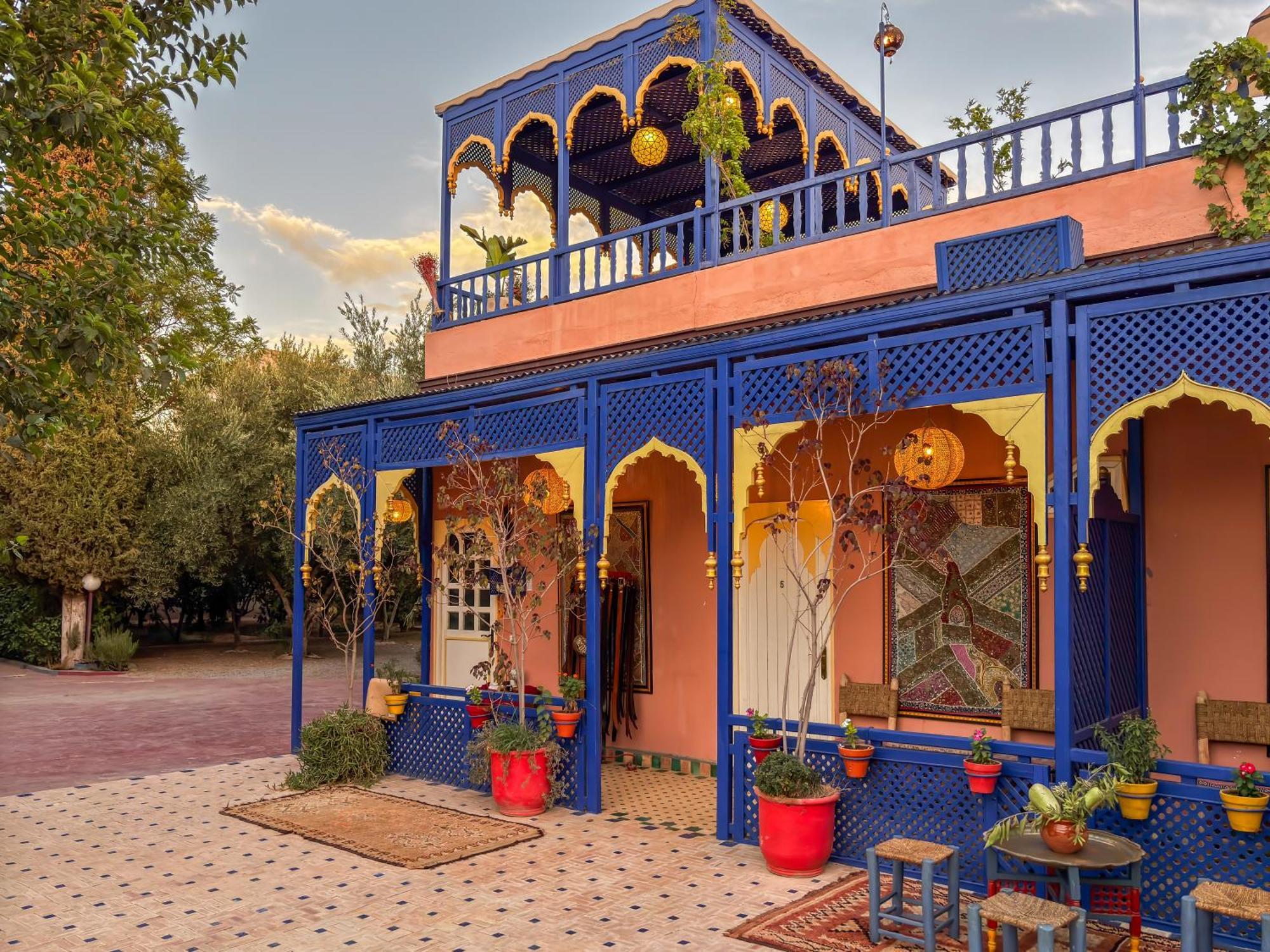 Le Bleu House Villa Marrakesh Exterior foto