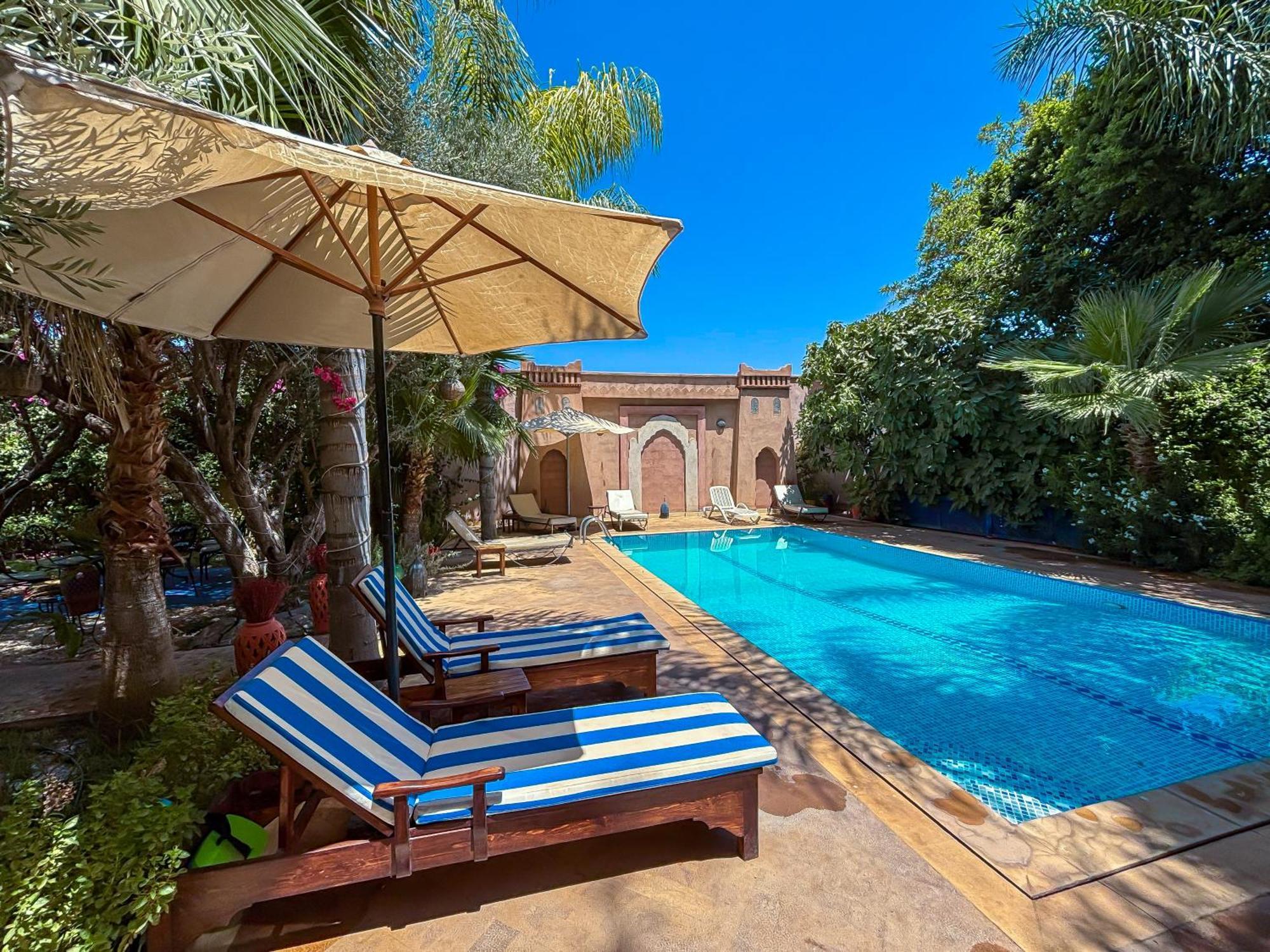 Le Bleu House Villa Marrakesh Exterior foto