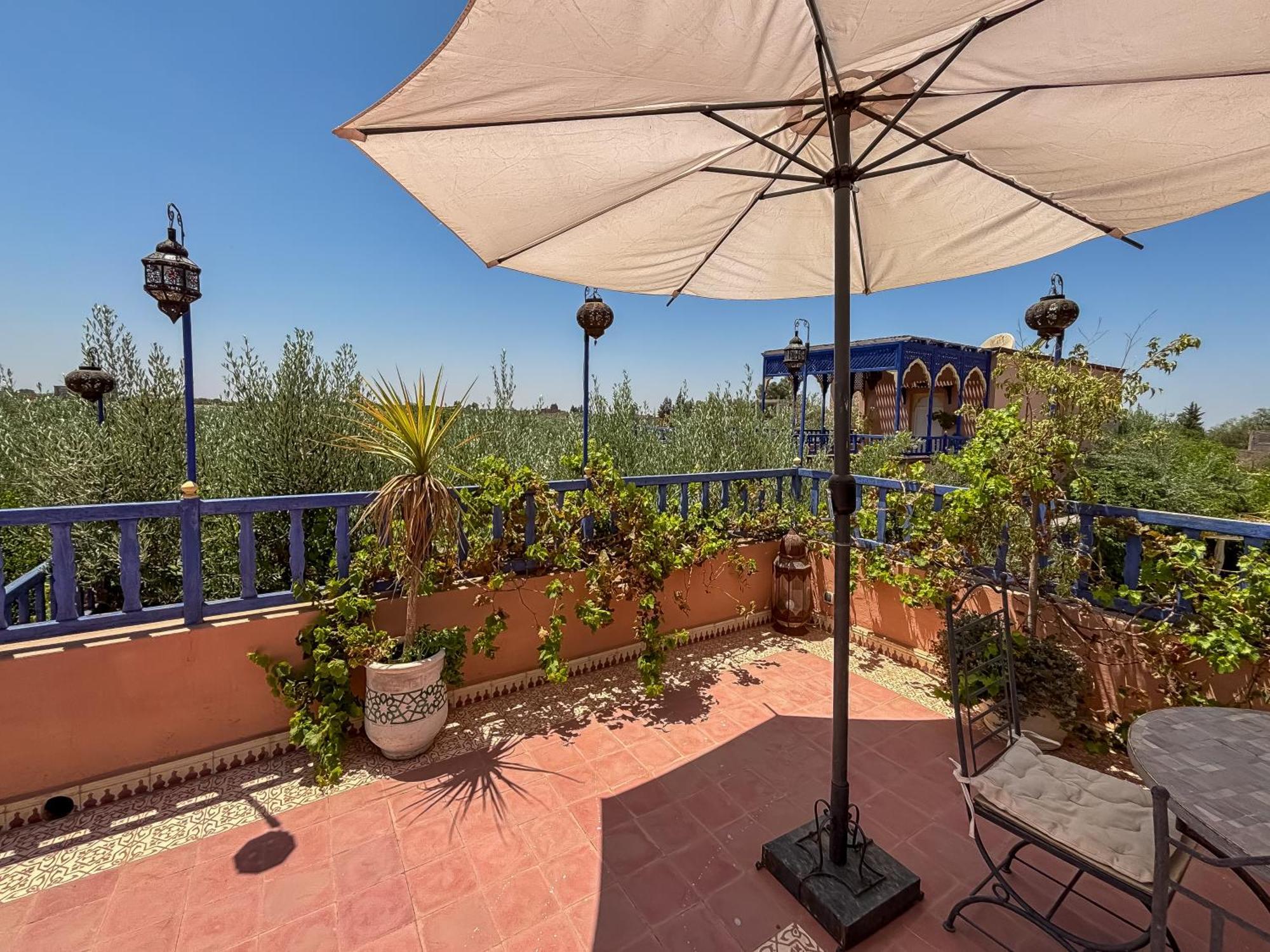 Le Bleu House Villa Marrakesh Exterior foto