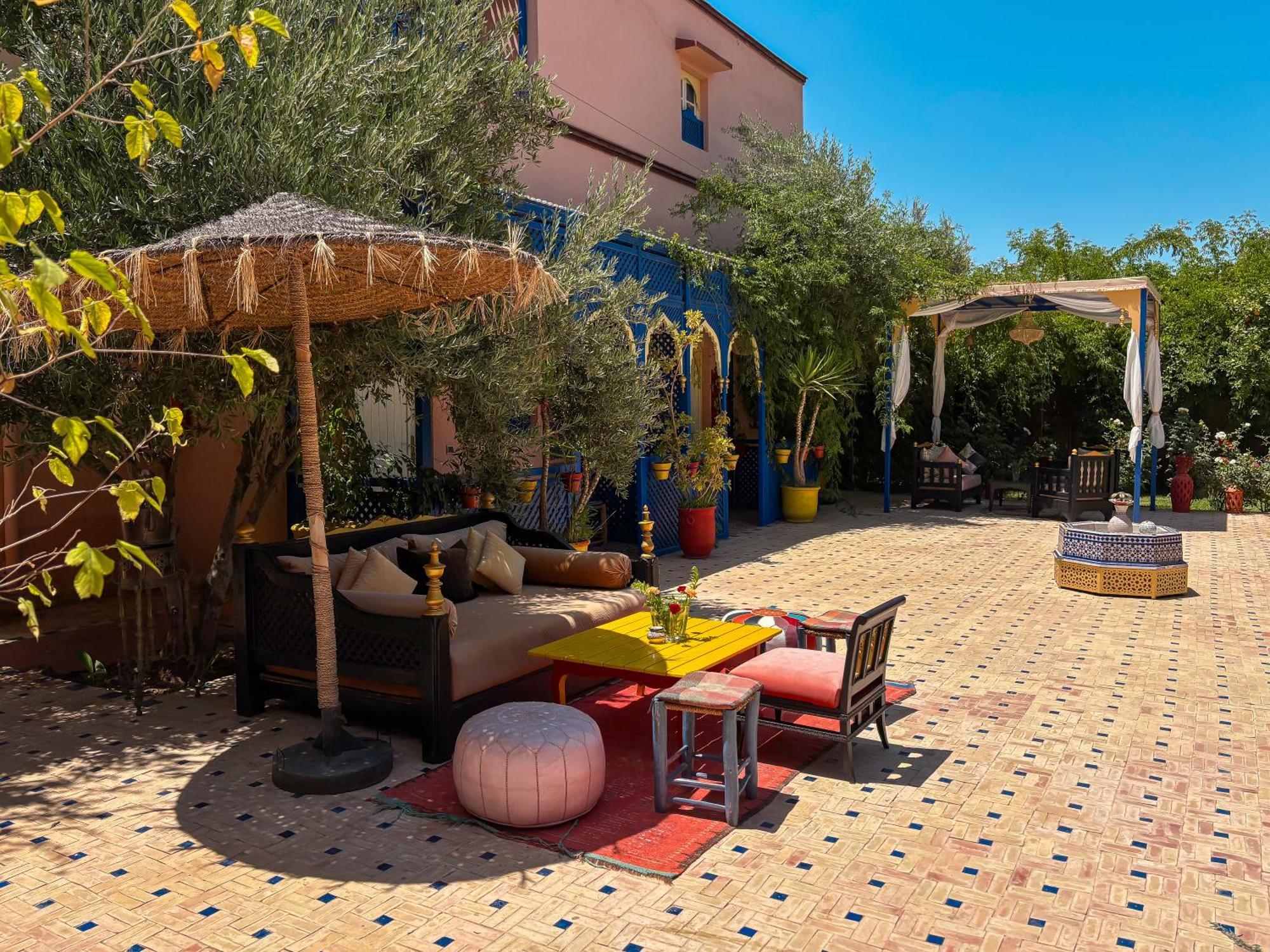 Le Bleu House Villa Marrakesh Exterior foto