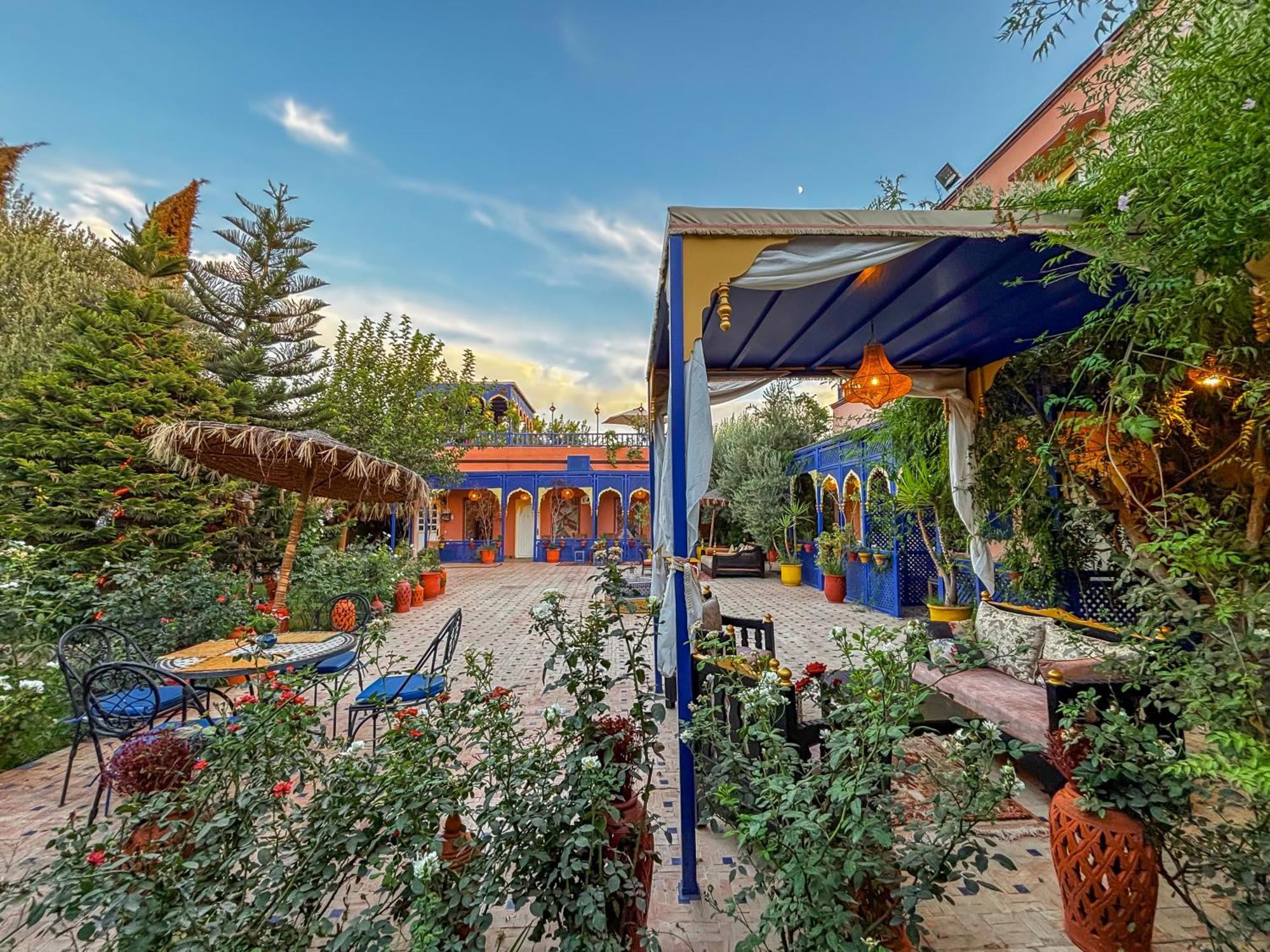 Le Bleu House Villa Marrakesh Exterior foto