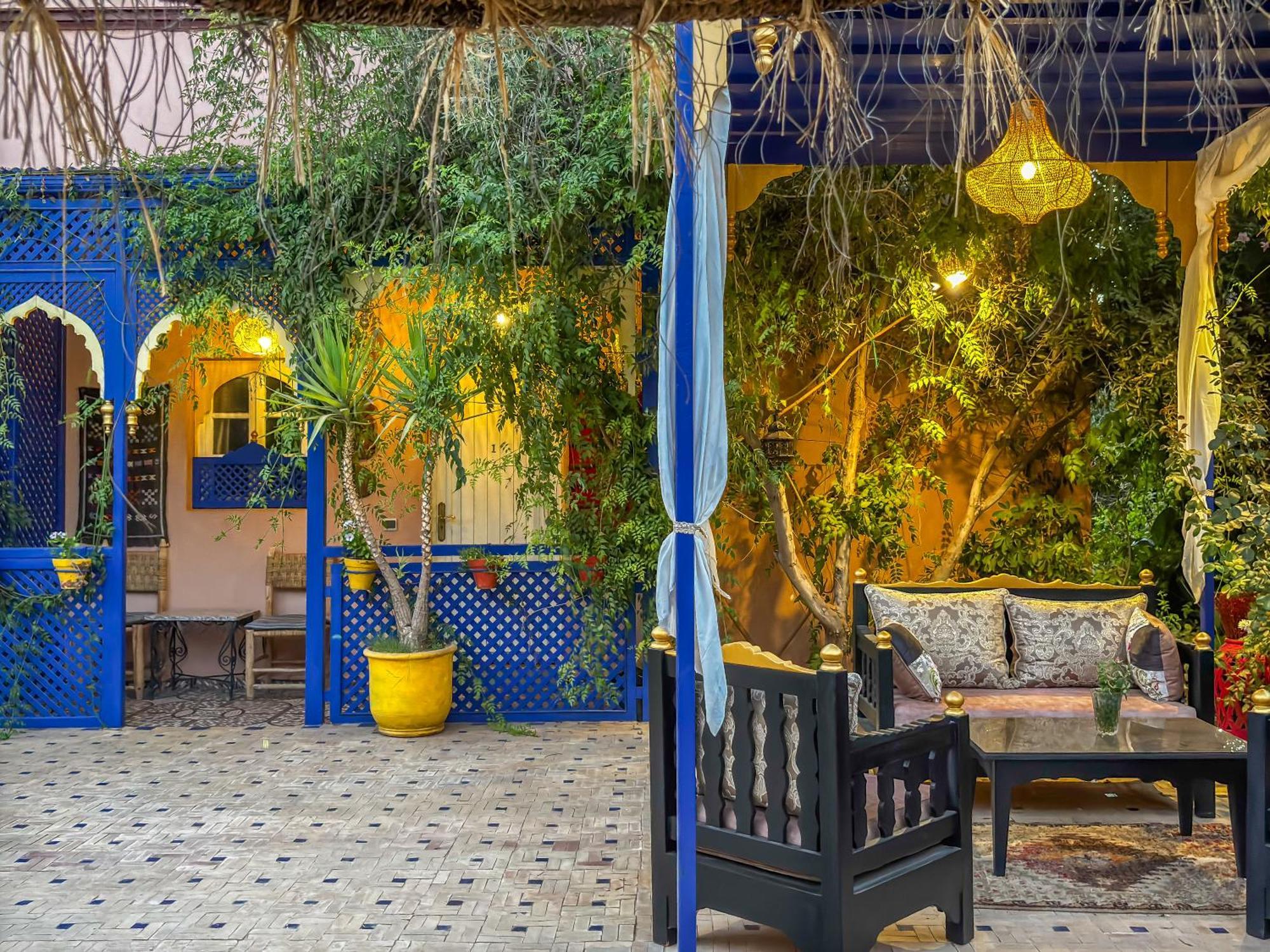 Le Bleu House Villa Marrakesh Exterior foto