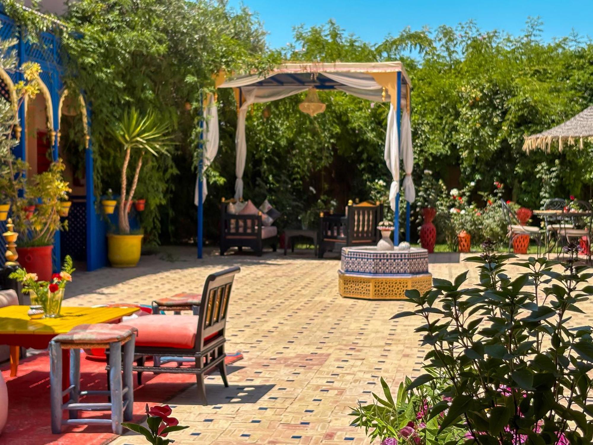 Le Bleu House Villa Marrakesh Exterior foto