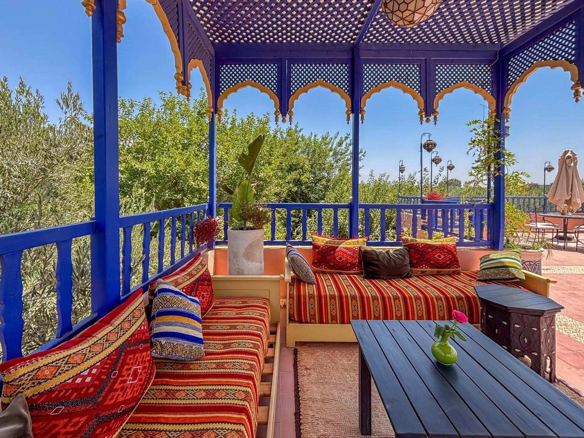 Le Bleu House Villa Marrakesh Exterior foto