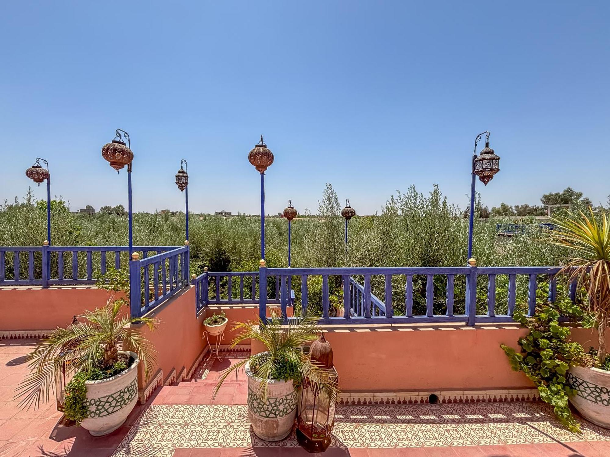 Le Bleu House Villa Marrakesh Exterior foto