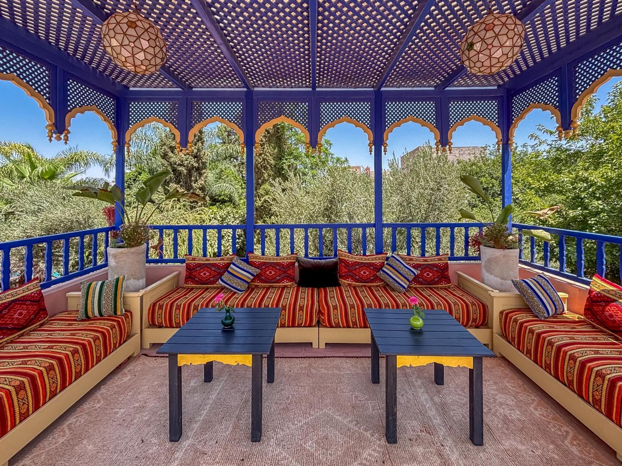Le Bleu House Villa Marrakesh Exterior foto