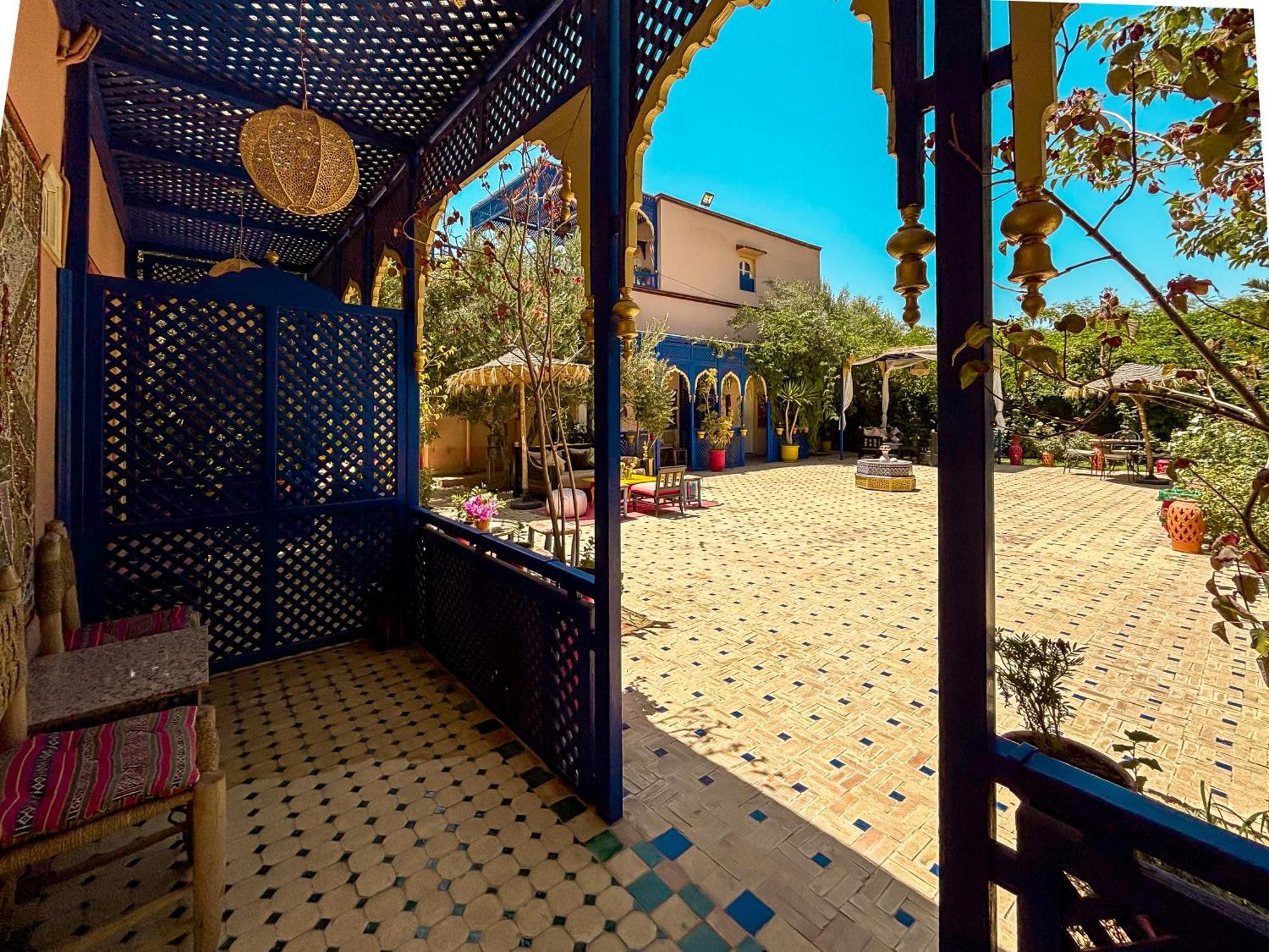 Le Bleu House Villa Marrakesh Exterior foto