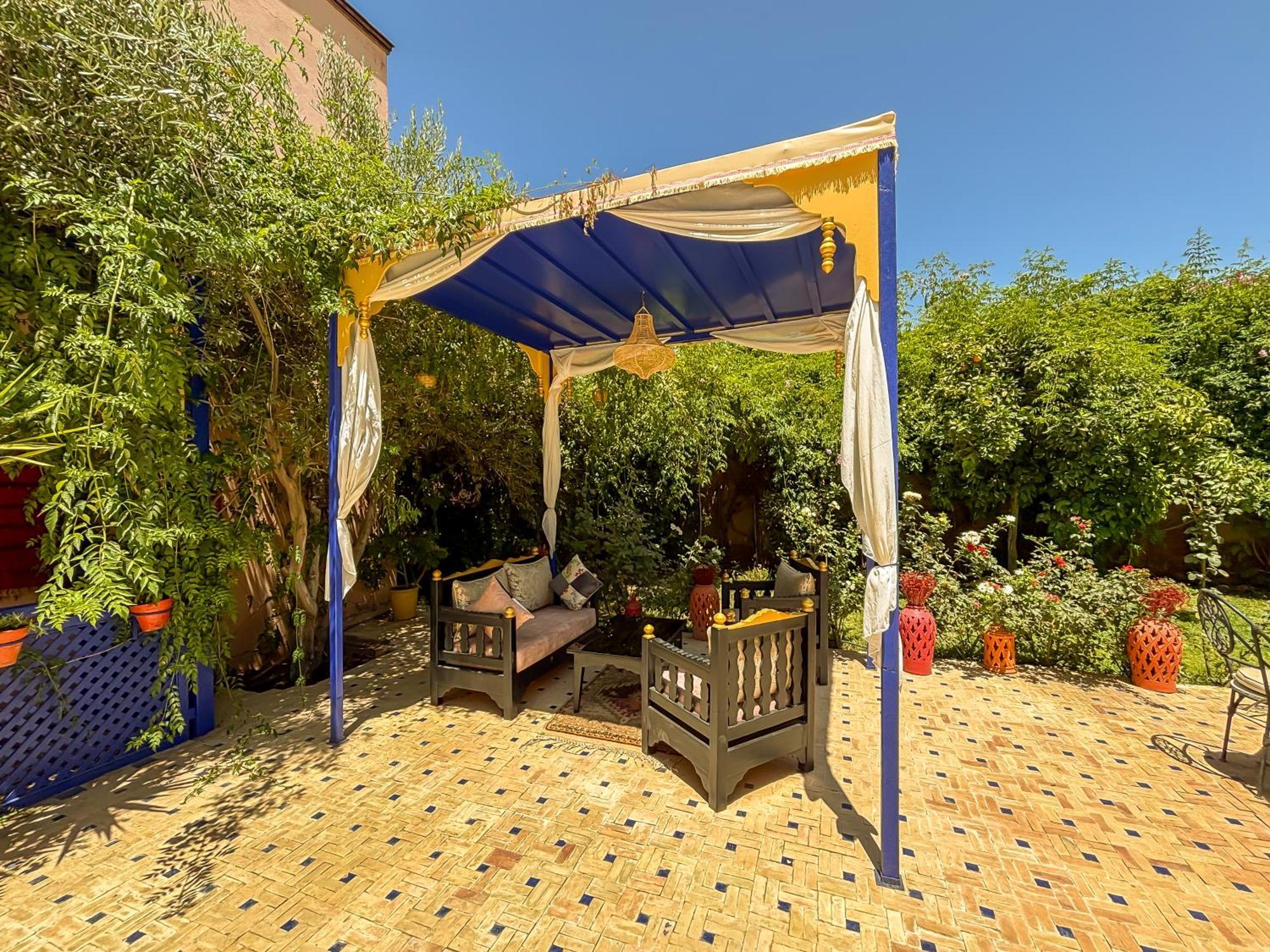 Le Bleu House Villa Marrakesh Exterior foto