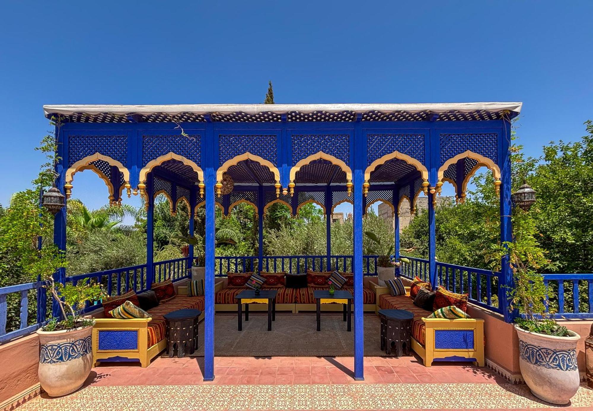 Le Bleu House Villa Marrakesh Exterior foto